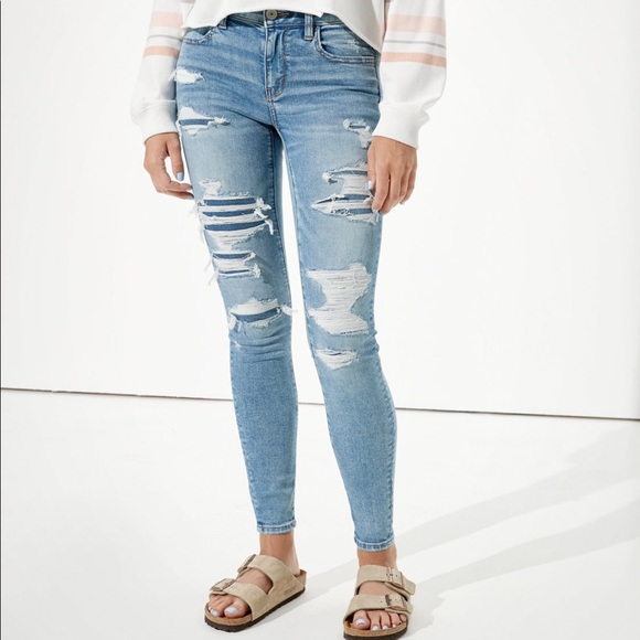 American Eagle Outfitters Denim - Next level patched jegging